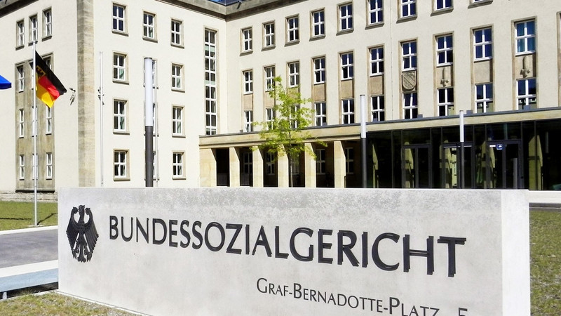 Eingangsbereich des Bundessozialgerichts. Eingangsbereich des Bundessozialgerichts.