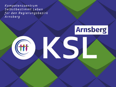 Eine Grafik mit Stilelementen des KSL Arnsberg