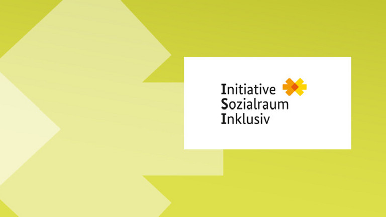 Banner mit dem Logo der Initiative Sozialraum Inklusiv