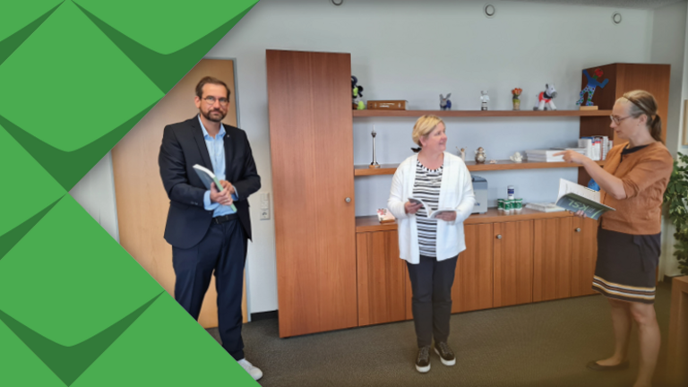 Gespräch mit Claudia Middendorf – Beauftragte der Landesregierung für Menschen mit Behinderung sowie für Patient*innen in NRW. 
